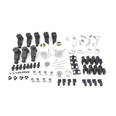 Buy Micro Machining 6061 Aluminum Parts Black Anodized Precision Aluminum CNC Milling Parts online manufacture